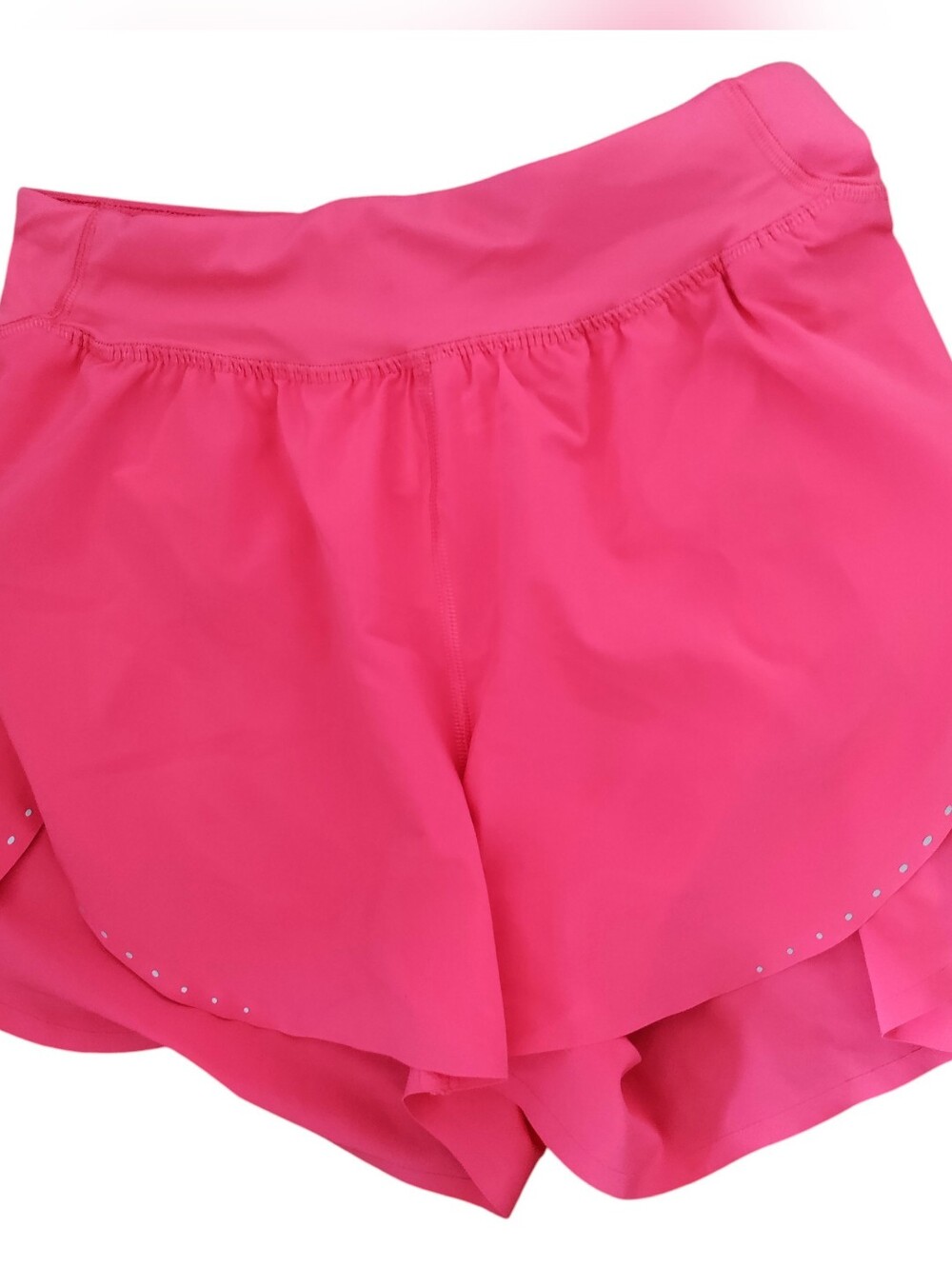 Lululemon Speed Up High Rise Athletic Shorts Hot Pink Running Layered
